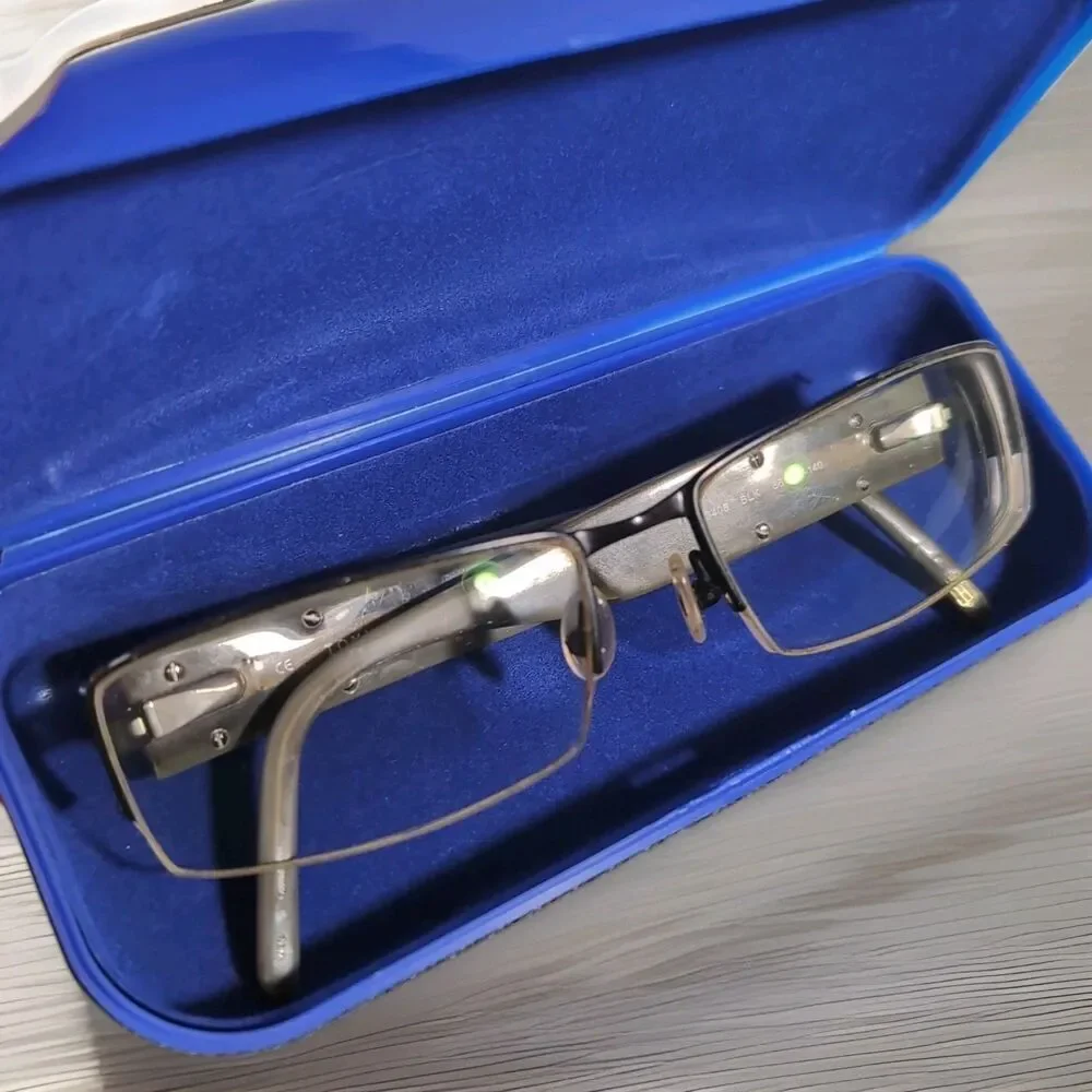 Tommy Hilfiger TH3408 Black Half Rim Eyeglass Frames Only 56-17-140